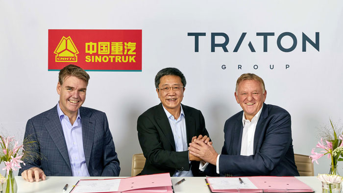 New joint venture between TRATON and CNHTC to localize MAN heavy-duty truck in China