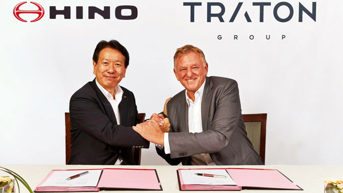 Japan’s Hino Motors and Germany’s Traton AG to join forces in e-mobility