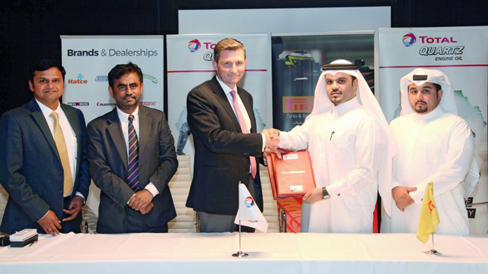 Tyres & Equipment Center to start selling Total lubricants in Qatar