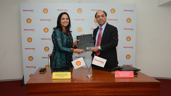 Shell Lubricants partners with India's Mahindra & Mahindra