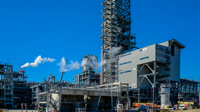 Joint venture completes construction work on Sasol Project in Louisiana