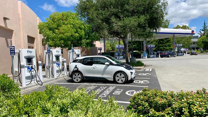 EVgo and Chevron bring EV fast charging to select California gas stations