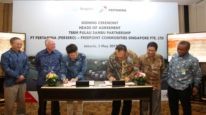 Pertamina, Freepoint Commodities, to transform Sambu Island Fuel Terminal into trading hub