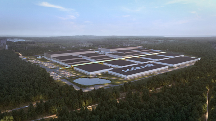 Northvolt announces gigafactory for lithium-ion battery cells in Sweden