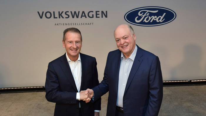 Ford-Volkswagen's global alliance to expand to self-driving, electric vehicles