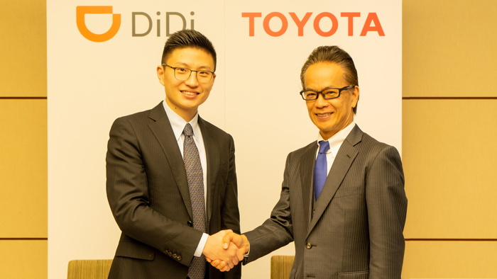 Toyota expands e-mobility collaboration with China's Didi Chuxing