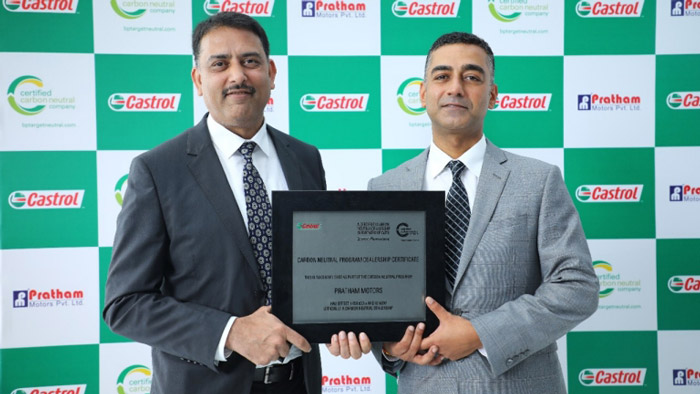 Castrol India launches industry-first carbon neutral programme at automotive dealerships