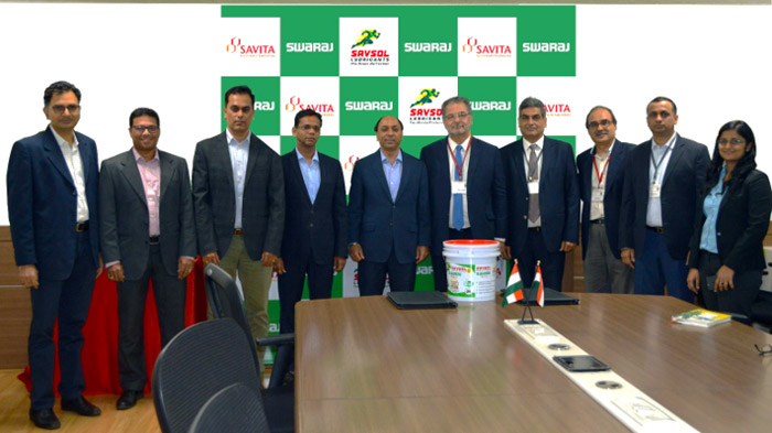 Savita Oil Technologies renews agreement with Swaraj Tractors