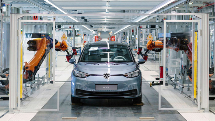 Volkswagen starts production of electric vehicles in Zwickau, Germany