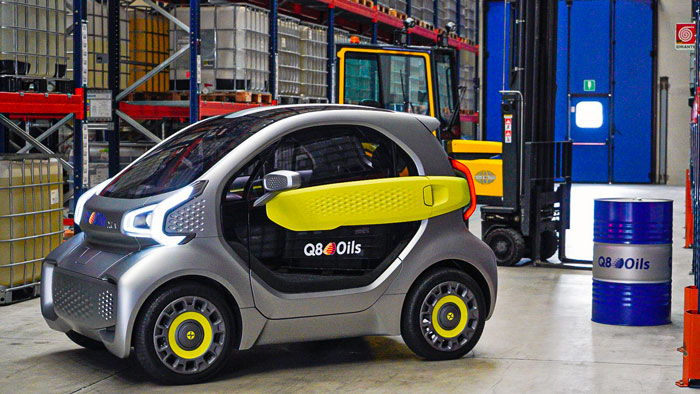 Q8Oils and XEV team up for sustainable 3D printed electrical car
