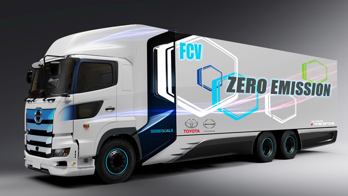 Toyota and Hino to jointly develop heavy-duty fuel cell truck