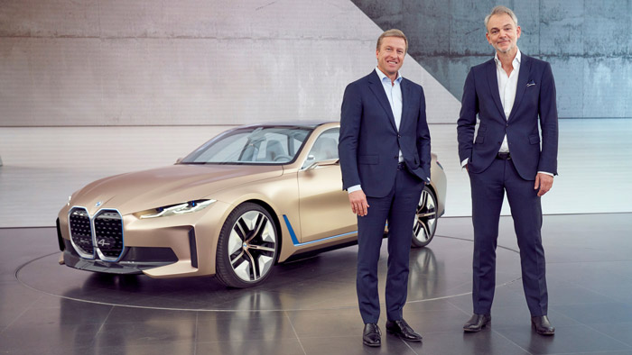 BMW holds virtual world premiere of the Concept i4, with an electric range of 600 kms