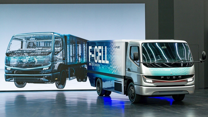 Mitsubishi Fuso to begin series production of fuel-cell trucks by late 2020s