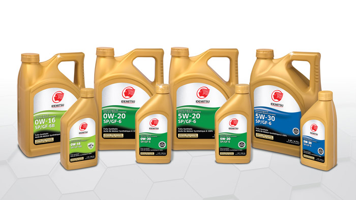 Idemitsu announces new line-up of synthetic motor oils meeting API SP, ILSAC GF-6A and ILSAC GF-6B
