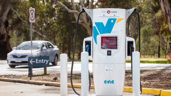 Ampol opens first ultra-fast EV charging station
