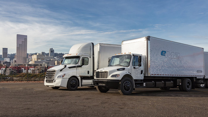 California to transition to electric zero-emission trucks by 2024
