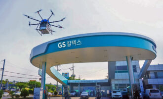 GS Caltex demonstrates drone delivery service in Jeju Island
