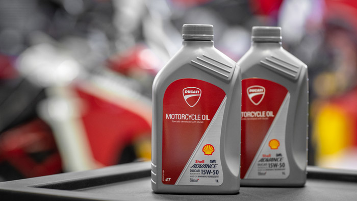 Shell continues supply of first fill engine oil for Ducati’s Italian and Thai factories