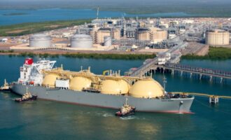 Total Ichthys liquefied natural gas project in Australia