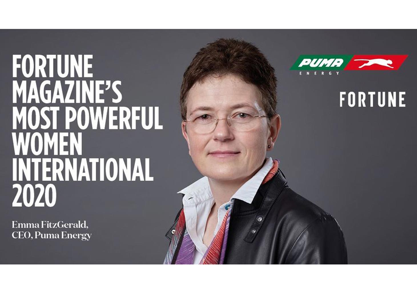 Fortune names Puma Energy CEO FitzGerald among Most Powerful Women