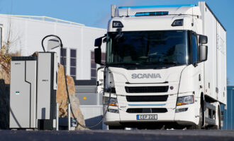 Scania partners with ENGIE and EVBox to simplify transition to electrified fleets
