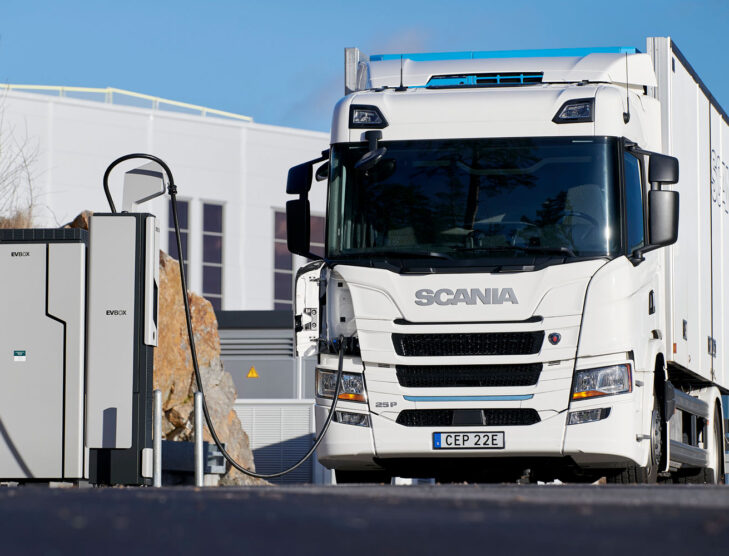 Scania partners with ENGIE and EVBox to simplify transition to electrified fleets