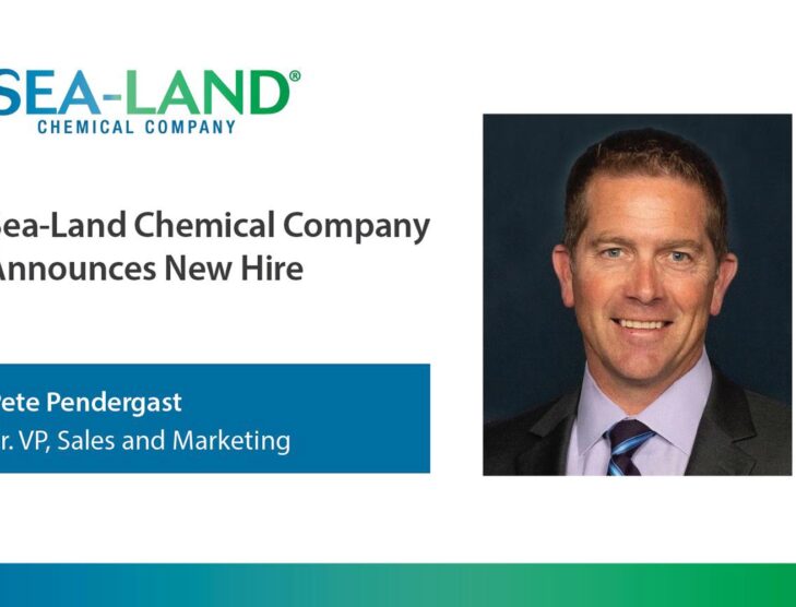 Sea-Land Chemical appoints senior VP for marketing & sales