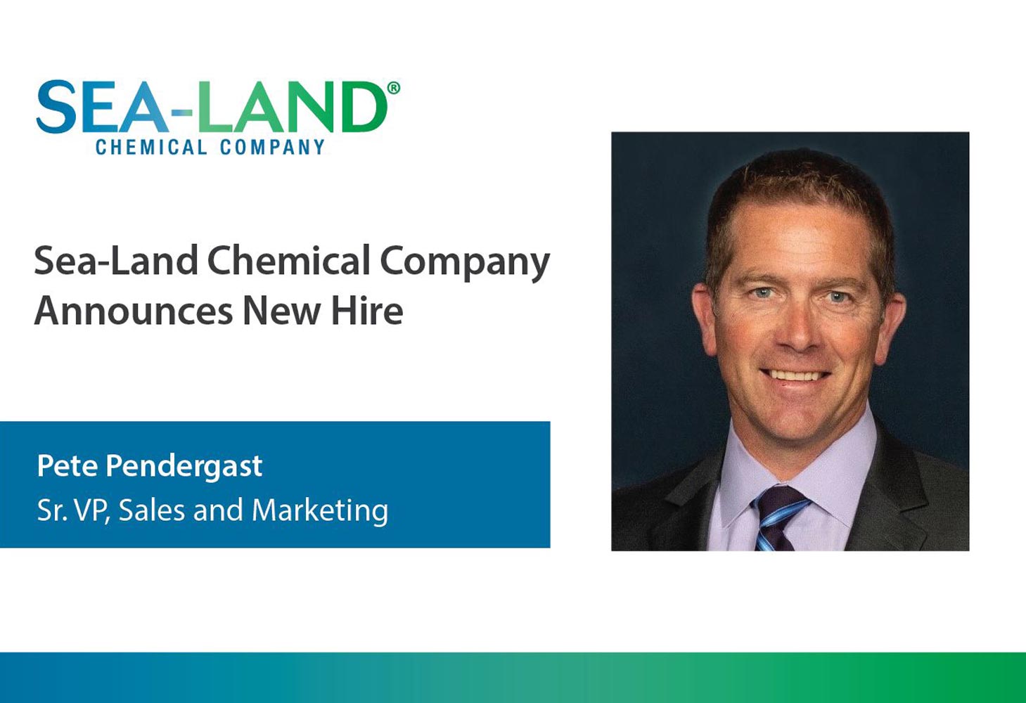 Sea-Land Chemical appoints senior VP for marketing & sales