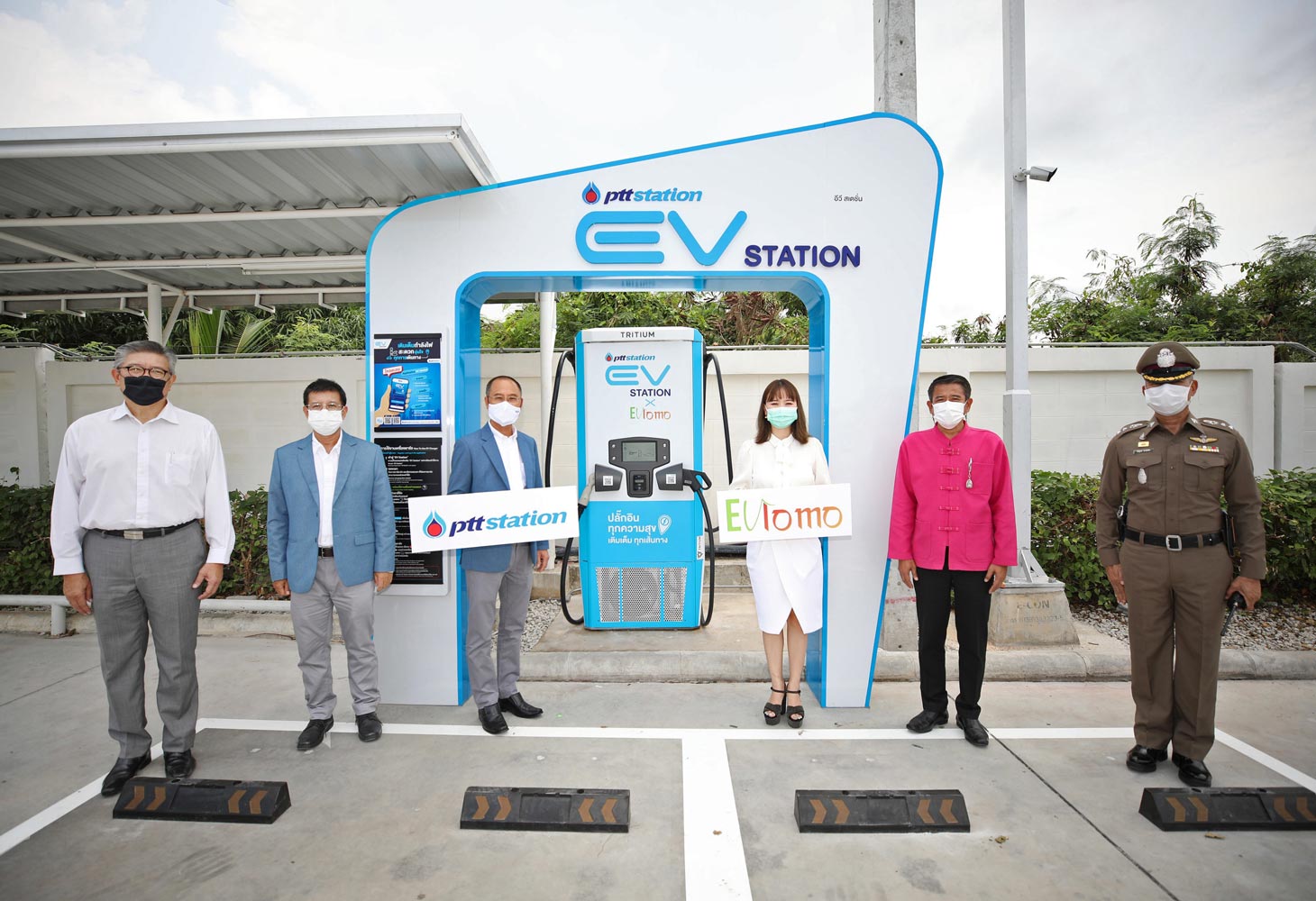 EVLOMO and PTT launch first EV charging station in Thailand F&L Asia