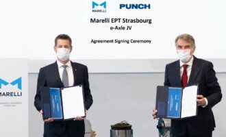 Marelli and PUNCH to develop and make electric vehicle e-axles