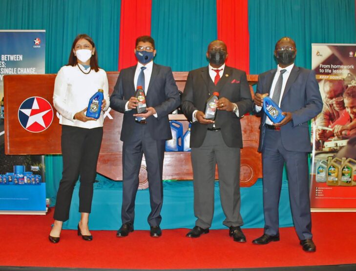 AML launches blending of Caltex lubricants in East Africa