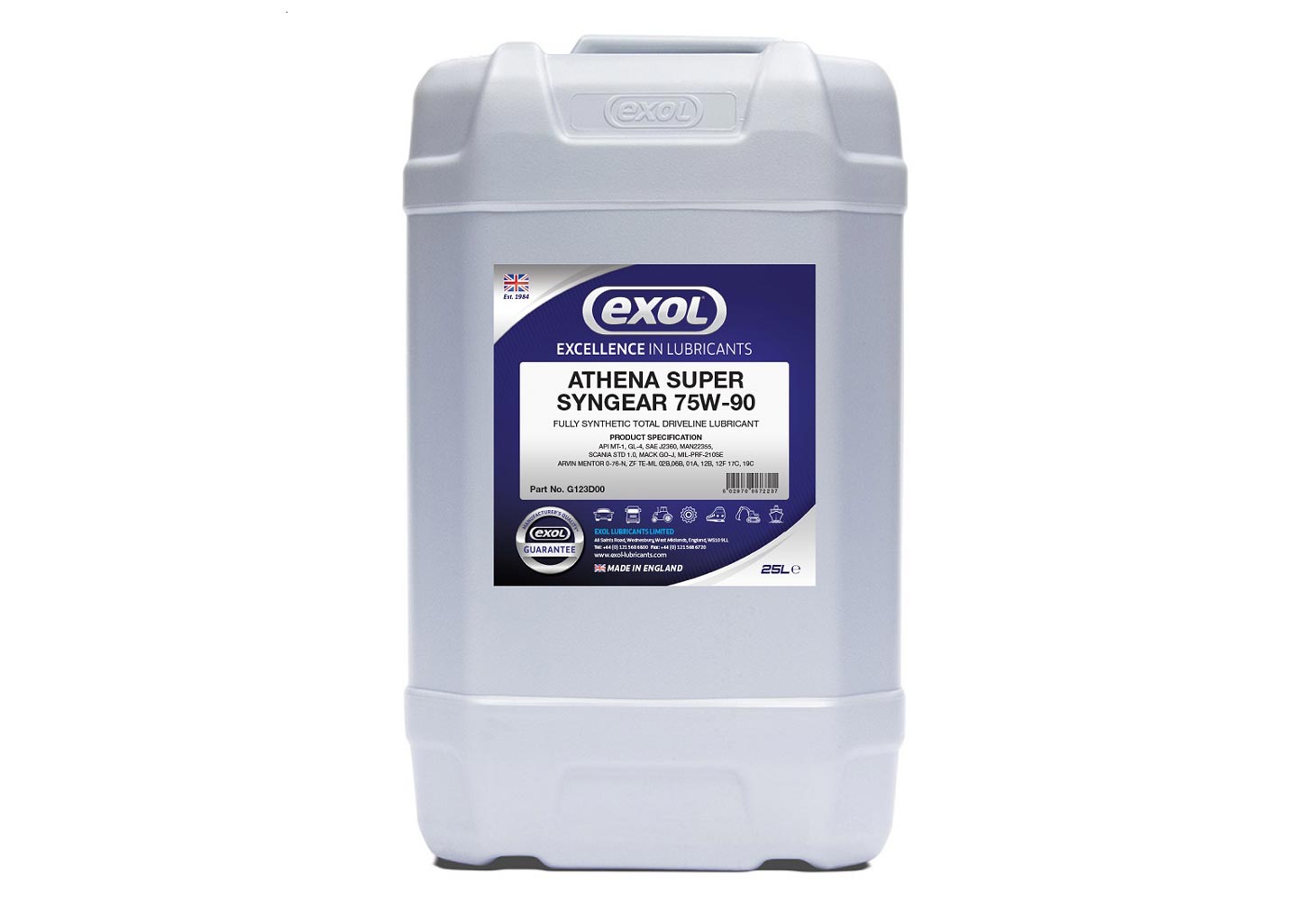 Exol Lubricants is approved for Scania's new gearbox oil spec