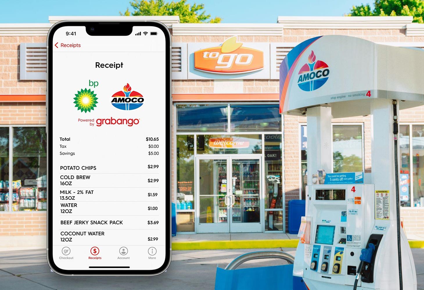 bp pilots checkout-free technology at Amoco and ampm c-stores