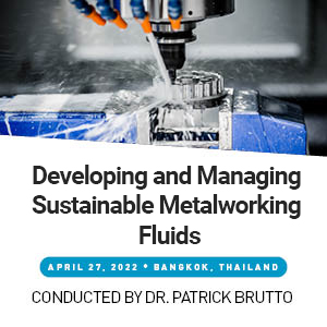 F+L Week Training Workshops Metalworking Fluids 2022