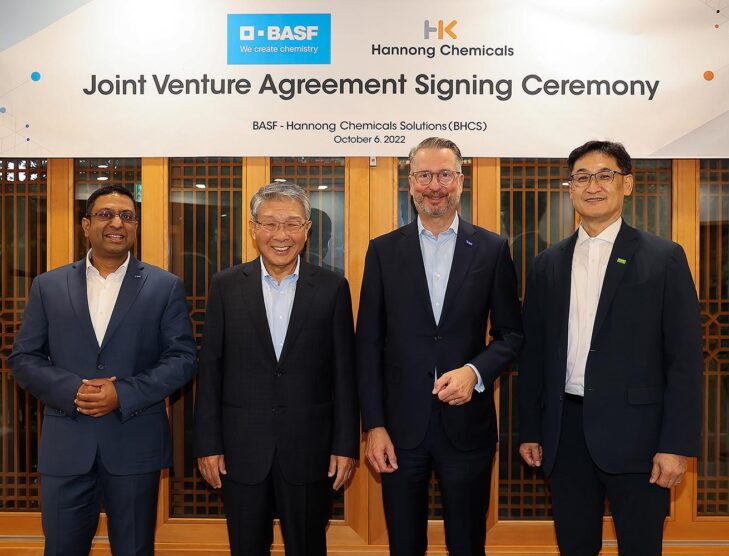 BASF to form JV to produce non-ionic surfactants in S. Korea