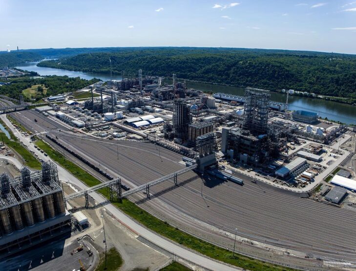 Shell starts operations at Pennsylvania polyethylene plant