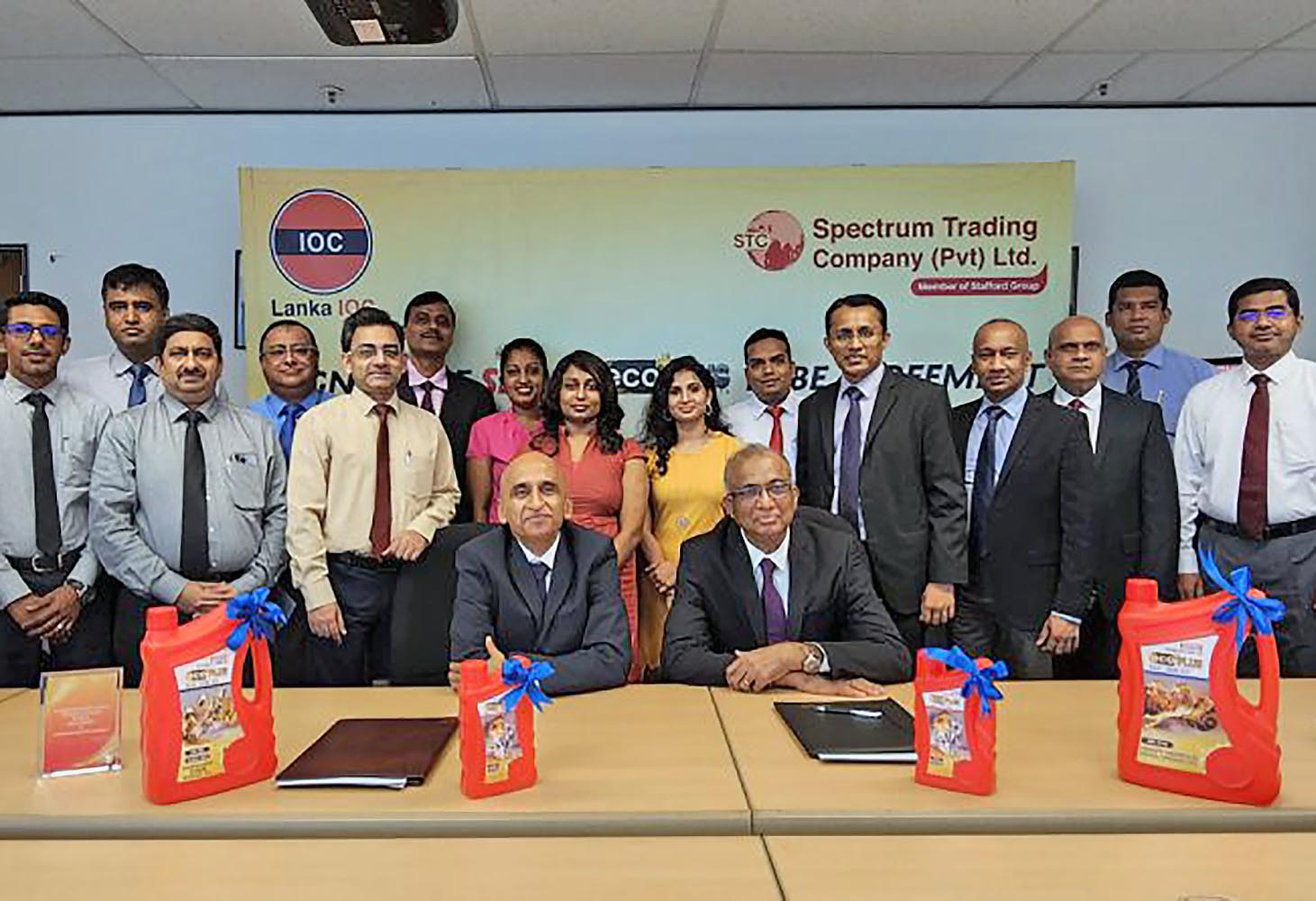 Spectrum Trading and Lanka IOC introduce co-branded lubricant
