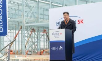 Ford Motor and SK On break ground at JV battery plant in U.S.