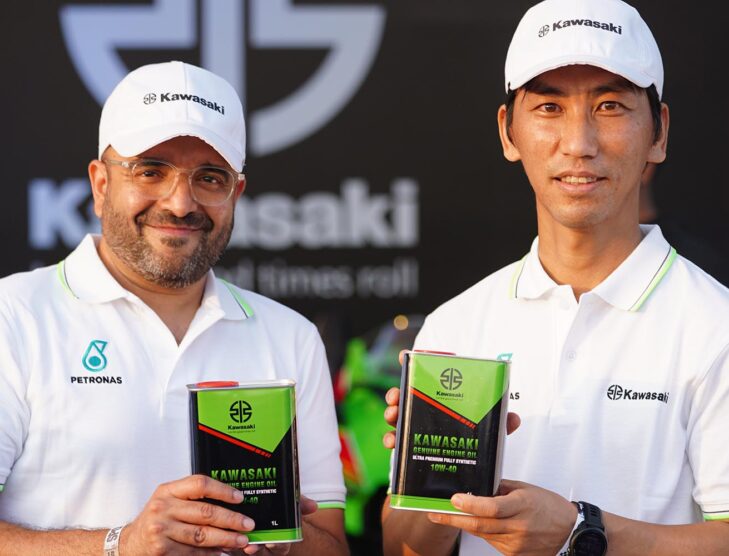 Kawasaki and PETRONAS launch new motorcycle engine oil in India