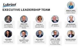 Lubrizol Corporation announces new executive leadership team