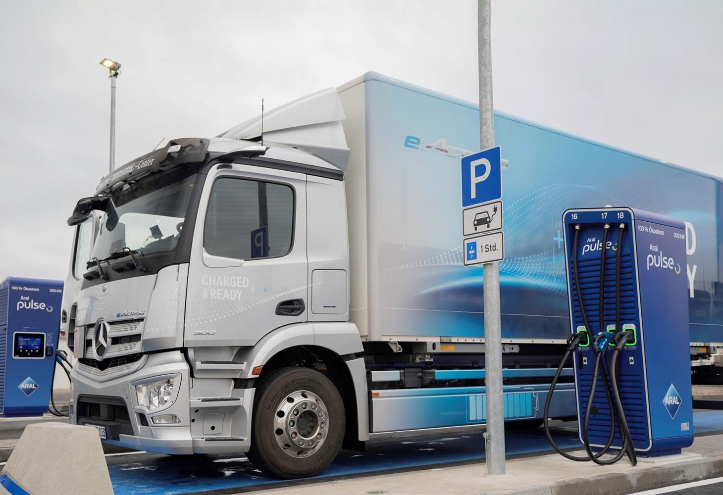 bp pulse announces first charging corridor for electric trucks