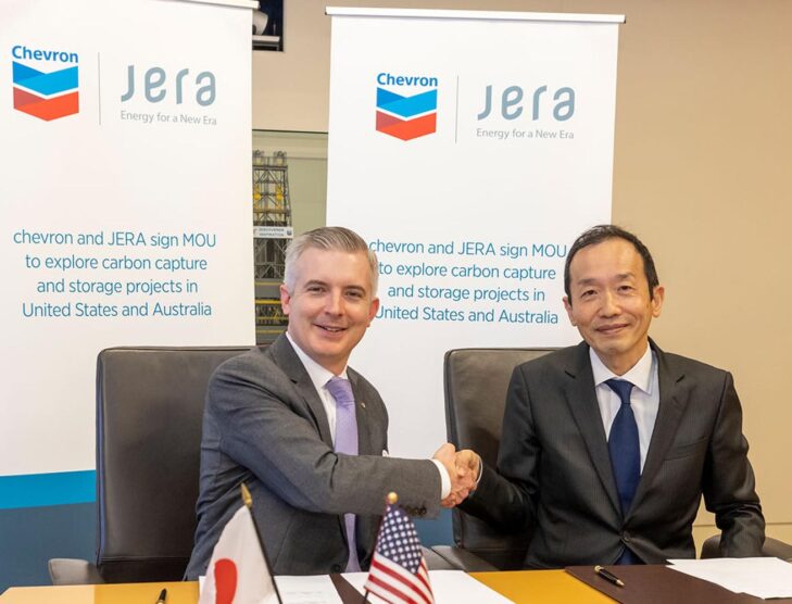 Chevron to collaborate with JERA, Pertamina on CCS projects