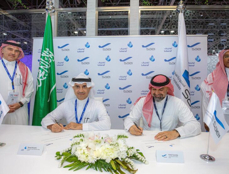 SAEI signs localisation pact for aviation lubricants with Luberef