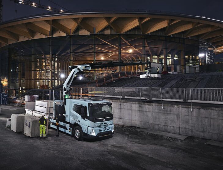 Volvo Trucks develops electric trucks for construction industry