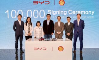 BYD and Shell partner to provide EV charging points in Europe