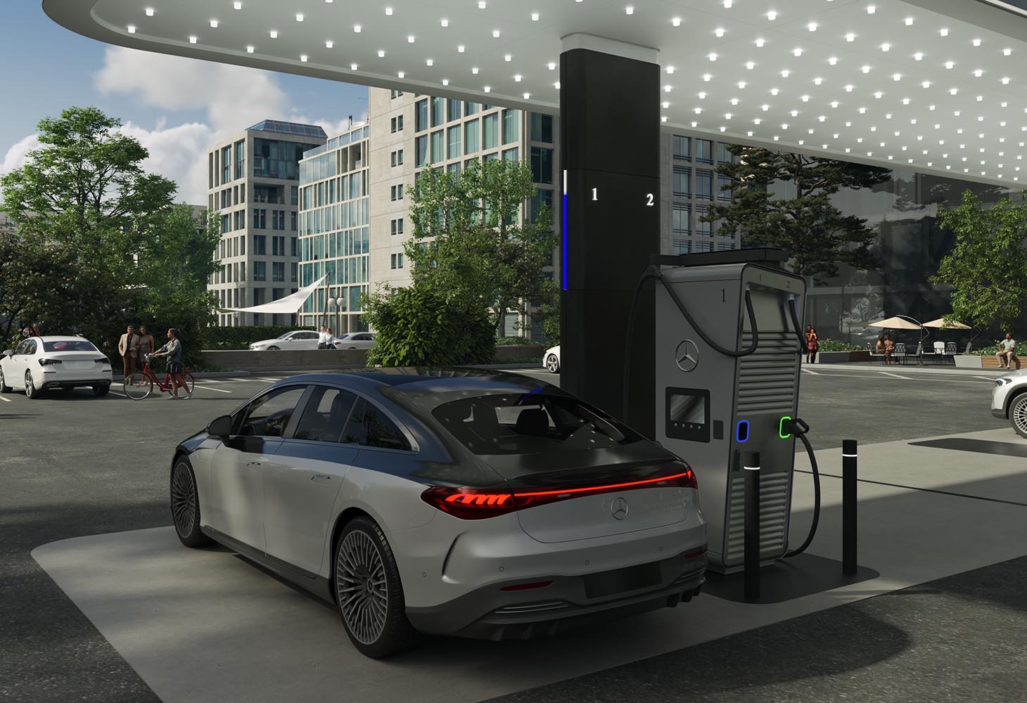 Mercedes-Benz expands global charging infrastructure