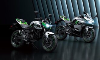 Kawasaki launches latest electric motorcycle models in the UK