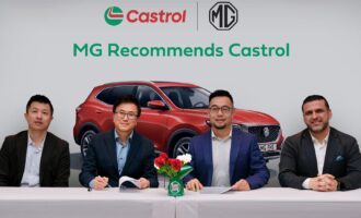 MG Motor and Castrol unveil co-branded engine oil in Europe